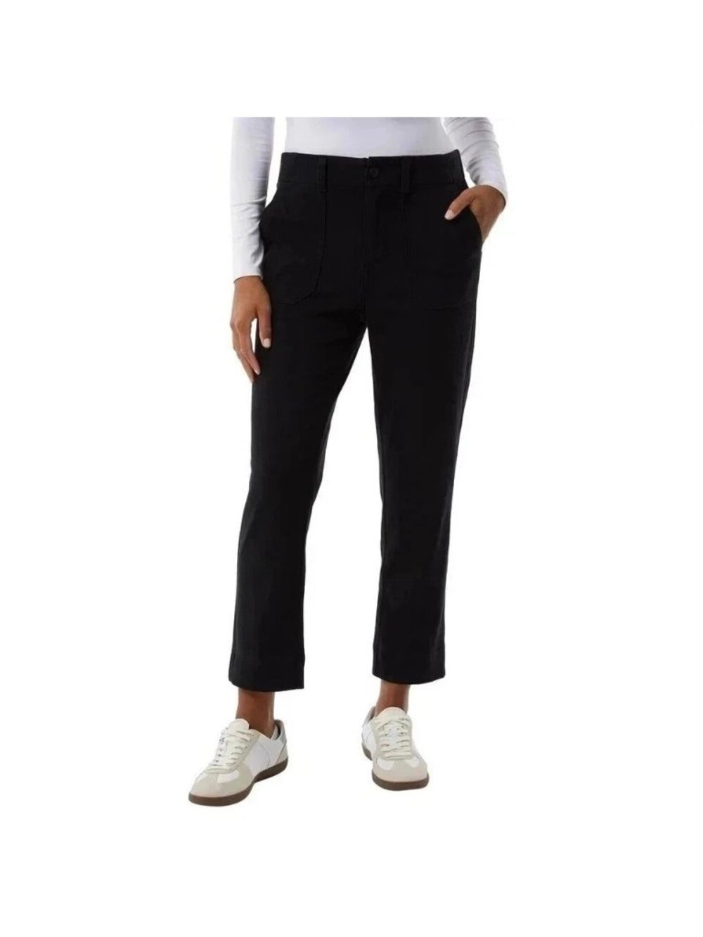 NWOT 32 Degrees Cool Women's S Black Ankle Length Pants Stretch